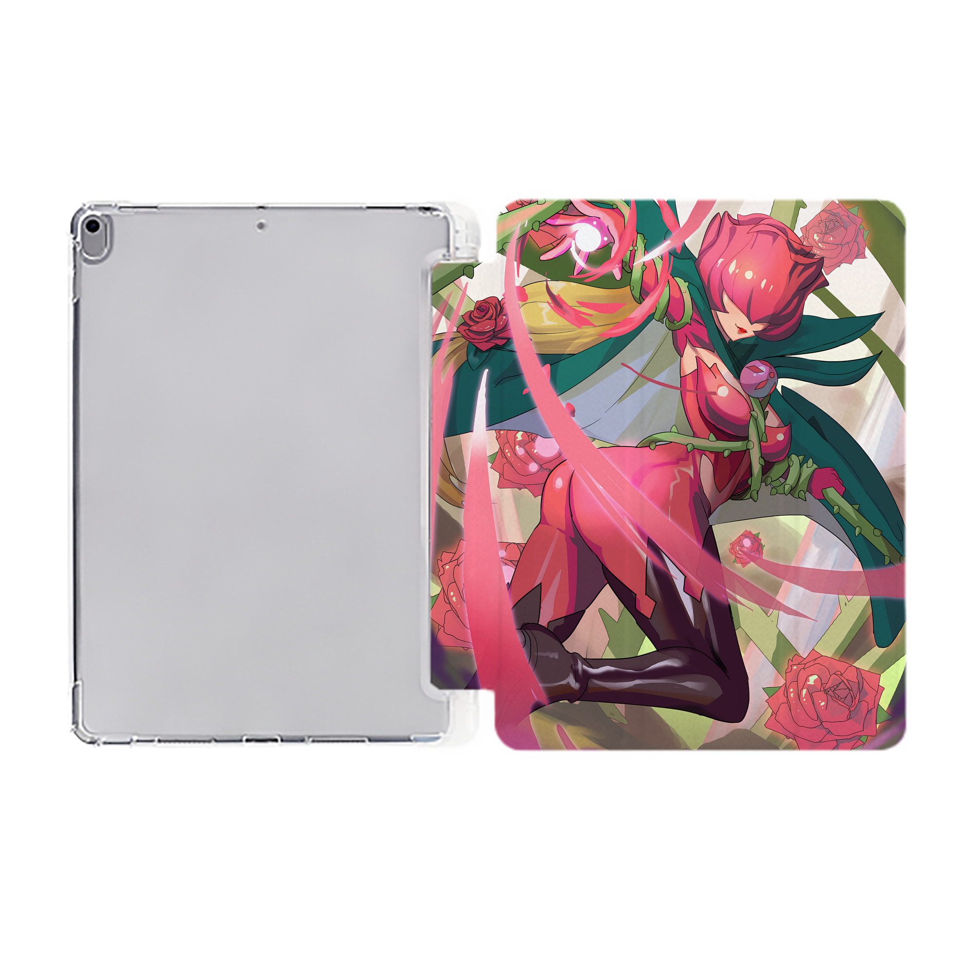 （画像用） Digimon デジタルモンスター/デジモン IPad ケース ペン収納付き 三つ折りスタンド PUレザー×シリコン 対応機種9.5/10.5/10.9インチ